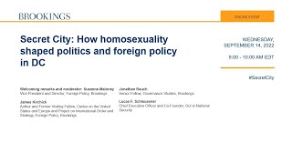 Secret City: How homosexuality shaped politics and foreign policy in DC