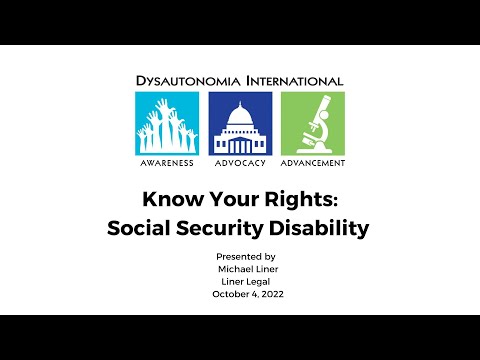 Know Your Rights:  Social Security Disability Insurance and Supplemental Security Income