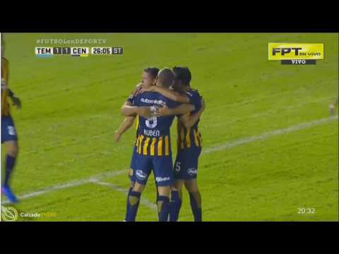 Gol de Marco Ruben  - Temperley 1 x  2 Rosario Central - Fecha 20 - Liga Argentina