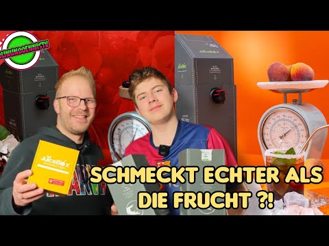 JuiceBox light review - Very Cherry & Peach Iced Tea - Sugar-free syrup juice