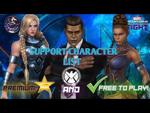 Support Characters! F2P & P2P, Boost Your Chars!!!! - MFF - Marvel Future Fight