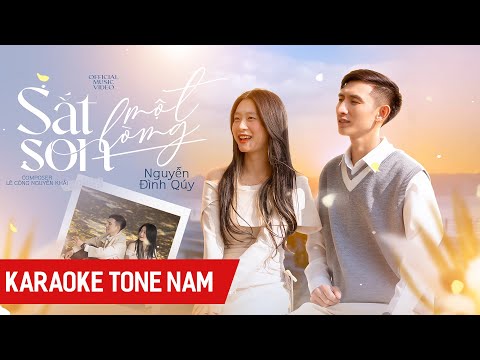 Sắt Son Một Lòng - Karaoke Beat Tone Nam | Nguyễn Đình Quý