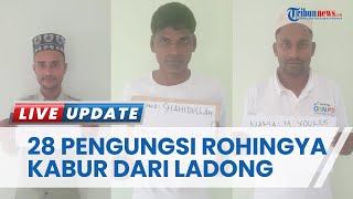 28 Pengungsi Rohinya Melarikan Diri dari Penampungan UPTD Ladong, Polisi & Warga Lakukan Pencarian