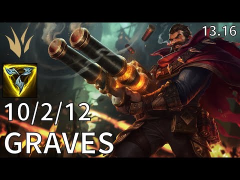 Graves Jungle vs Sejuani - EUW Master | Patch 13.16