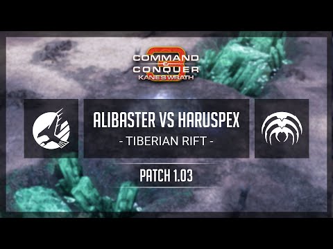 [C&C3: Kane's Wrath] Alibaster(ST) vs. Haruspex(Scrin) - Patch 1.03 Replay Cast