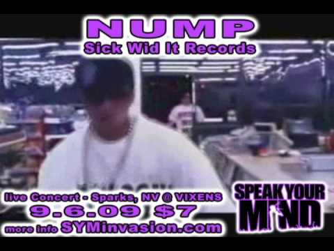 Nump Trump of Sick Wid It Records live in Sparks, NV (9.6.09)