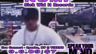 Nump Trump of Sick Wid It Records live in Sparks, NV (9.6.09)