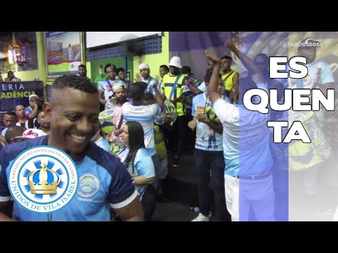 Bateria Vila Isabel 2018 - Esquenta - Festa da Pura Cadência