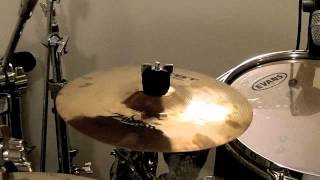 Video thumbnail for 10" Zildjian ZBT Splash Sound Test by eliruben123