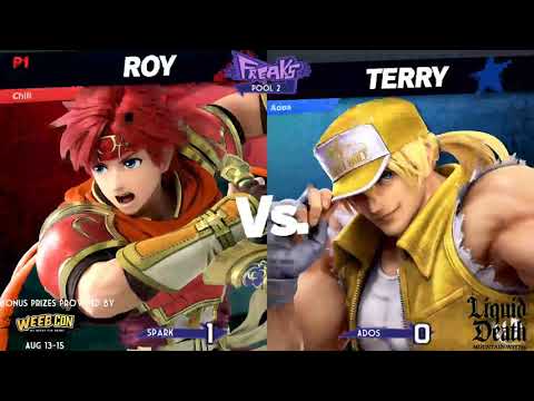 Sparks (Roy) vs Ados (Terry) |FREAKS IRL SMASH @ FREE PLAY ARCADE RICHARDSON 18 ft LOTS OF TALENT