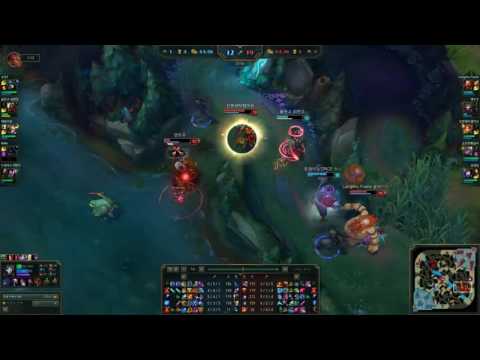 Longzhu Frozen - Ahri contra Zed - KR LOL SoloQ Highlights