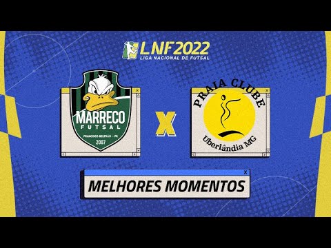 MARRECO 1 X 1 PRAIA CLUBE | MELHORES MOMENTOS | 9ª RODADA DA LNF 2022