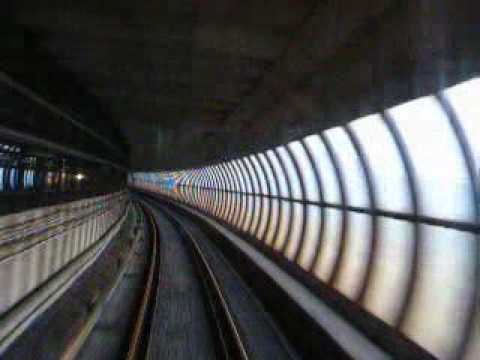 Prague Metro, B-line Hůrka - Lužiny elevated tunnel