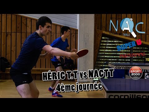 HÉRIC TT 1 vs NAC TENNIS DE TABLE 1 - Régionale 3 | Tennis de table