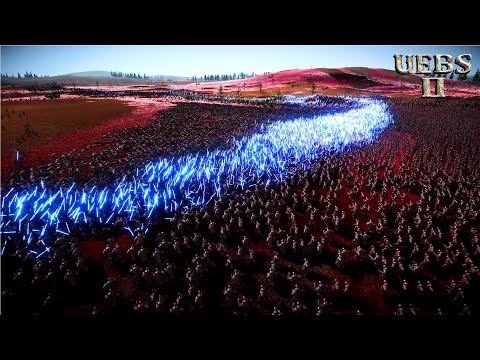30,000 SHRIMPS & LASER KNIGHTS vs 4,000,000 ZOMBIES & ORCS | Ultimate Epic Battle Simulator 2 UEBS 2