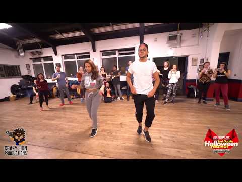 Samy & Carolina [ Dime Que Pasa - Joe Veras ] @ 2nd Dublin Halloween Festival 2018