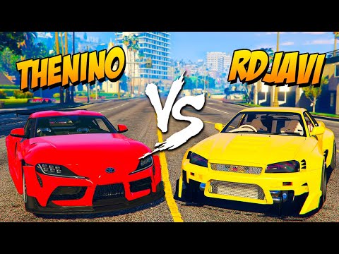 RDjavi me RETA con su GT-R DE 1400hp en Una Carrera Gta Rp