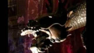 Glastonbury high st at night