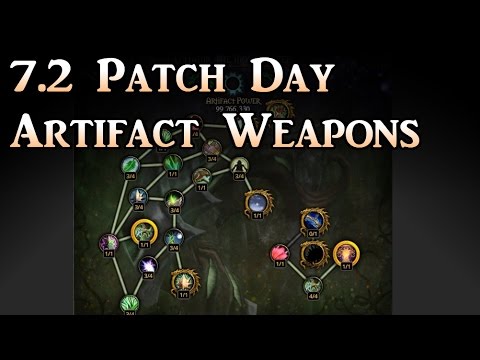 [WoW] Artifact Weapons on 7.2 Patch Day