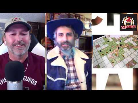 Gumbo Live! with Jonny Pac talking Carcassonne: The Maps