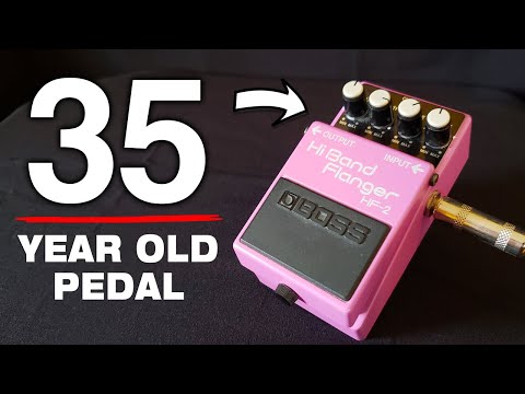 The BEST Flanger Pedal Ever? (35 Years OLD!)