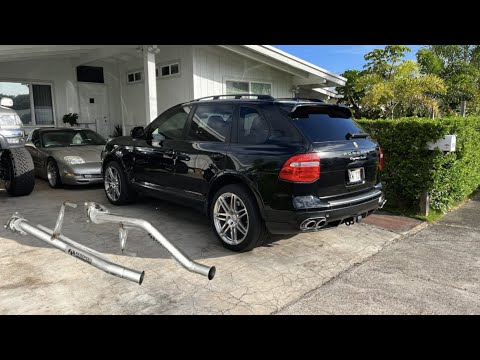 Porsche Cayenne Turbo Secondary Cat Bypass