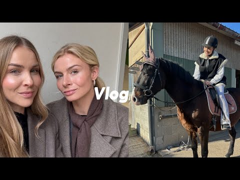 My first riding lesson 🐴 I discovered German cuisine & I'll show you my dressing room 😲 #xxlvlog