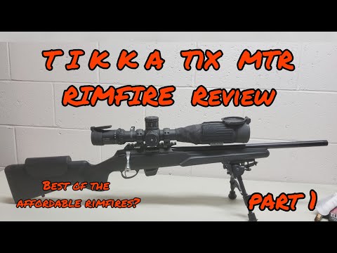 Tikka T1X .22 Review