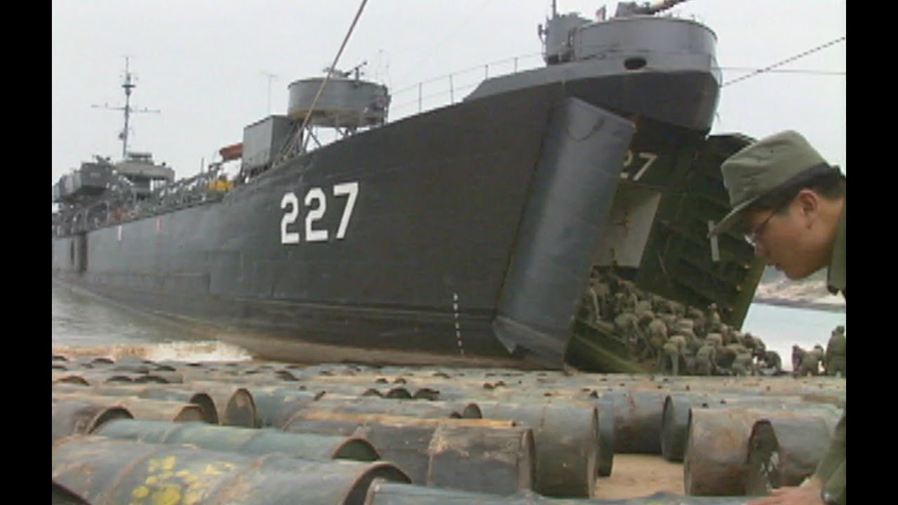 海軍LST-227運補馬祖官兵清運記 1989.04