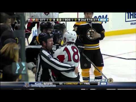 Jesse Winchester vs Nathan Horton Jan 11, 2011