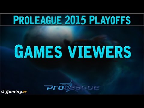Games viewers - Proleague 2015 - Playoffs
