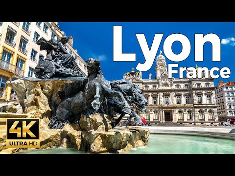 ​[Binaural ASMR] Lyon, France 🇫🇷 Summer Walk 2025 - 4K 60fps City of Gastronomy