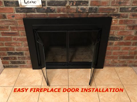 How To Install Fireplace Doors / Pleasant Hearth