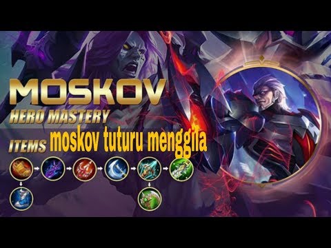 KETIKA RRQ TUTURU PAKE MOSKOV | BEST BUILD MOSKOV - MOBILE LEGEND
