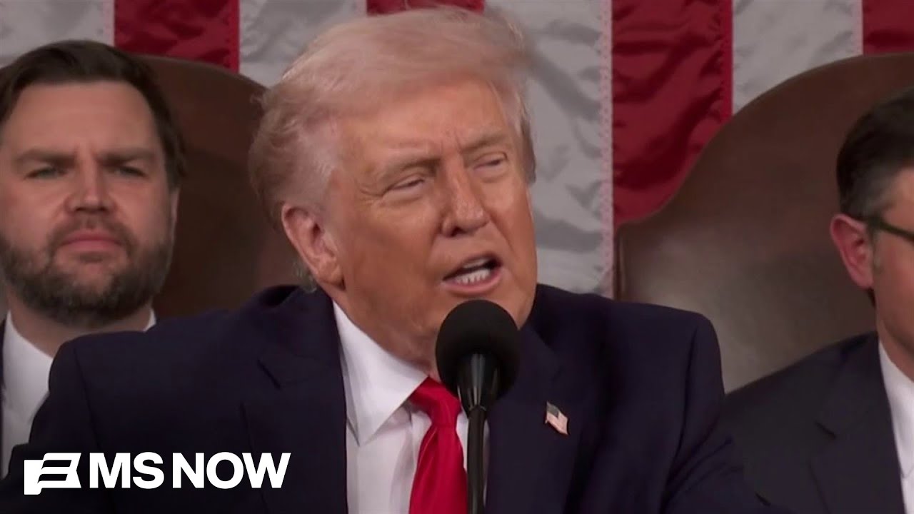 FULL VIDEO: Donald Trump's State of the Union address to Congress