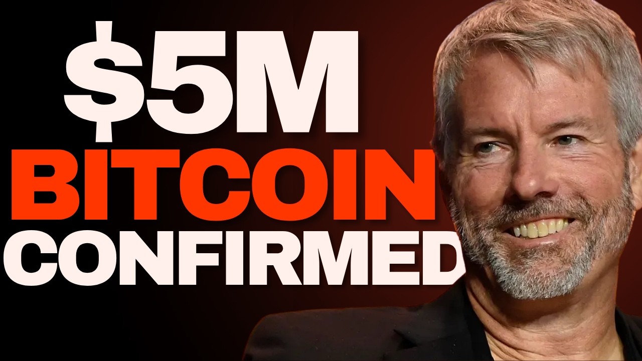 Michael Saylor Just Made a NEW $120T Bitcoin Prediction!!! | EP 1603