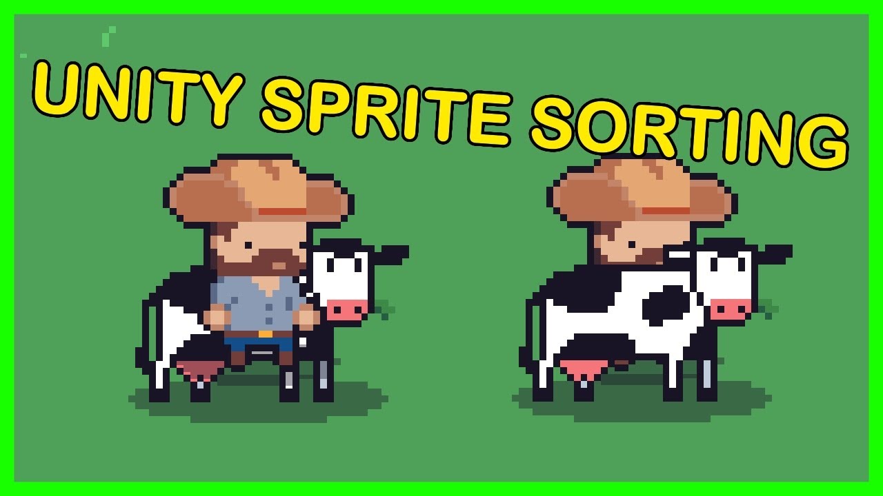 Unity Sprite Layering - Y Sorting, Sorting Layer and Order in Layer
