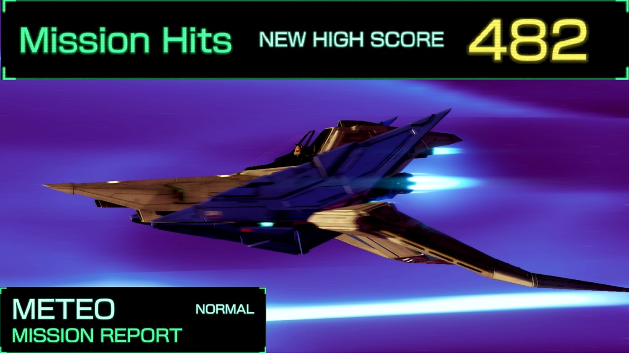 Star Fox Demo (Switch 2 2026) - Meteo High Score (482 Hits)