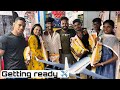 Village Gang Preparing Themselves For Flight Travel ️ Town கடை Shopping Hussain Manimegalai