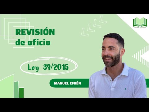 Revisión de oficio Ley 39