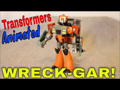 Transformers Animated Wreck Gar - GotBot True Review NUMBER 861