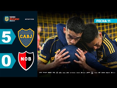 Resumen Boca Juniors vs Newell's Old Boys Jornada 11