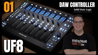 Video thumbnail for Solid State Logic | SSL | UF8 DAW Controller | PT 1: How to Use It by Home Recording Made Easy