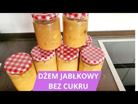 Dżem jabłkowy bez cukru - pyszny I prosty