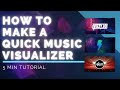 How to make a Music Visualizer using Vizzy.io