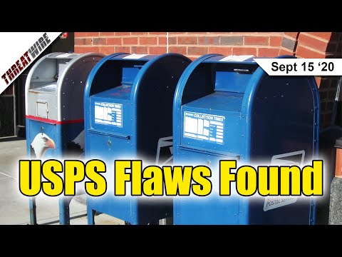 USPS Used Vulnerable Systems; Voatz vs. Ethical Hackers  - ThreatWire
