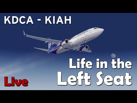 Thumbnail for Life in the Left Seat - FNO DC to Houston Boeing 737 by Roger jose