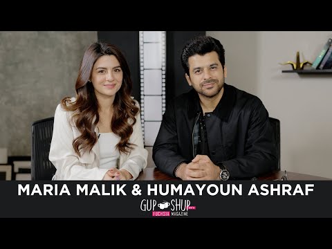 Maria Malik & Humayoun Ashraf AKA Haya & Hadi From Ilzam e Ishq | Gup Shup with FUCHSIA