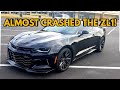 LEARNING HOW TO DRIVE A MANUAL 2018 CAMARO ZL1