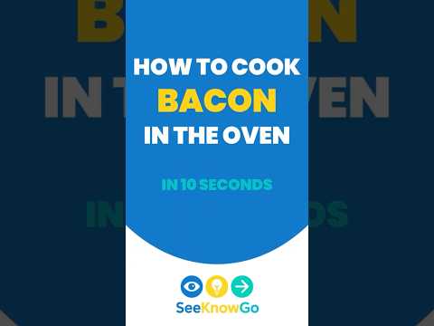 Perfect Oven-Baked Bacon | 10-Second Recipe Hack